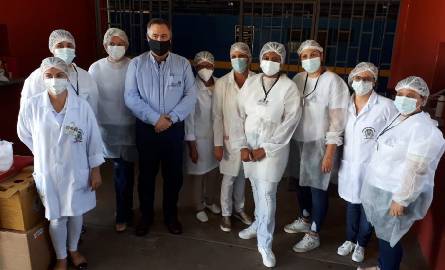 Vacinação contra a Covid-19 em Jandaia do Sul.