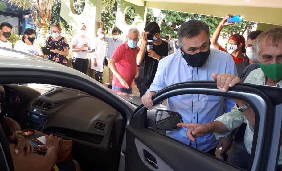 Vacinação contra a Covid-19 em Sarandi.