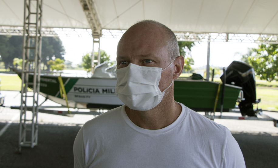 10-04-2021 Campanha solidária BPamb. São José dos Pinhais, 10 de abril de 2021. Campanha solidária BPamb.