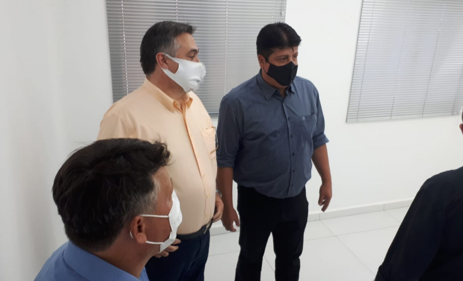 Vacinação contra a Covid-19 em Sertaneja. Foto:SESA