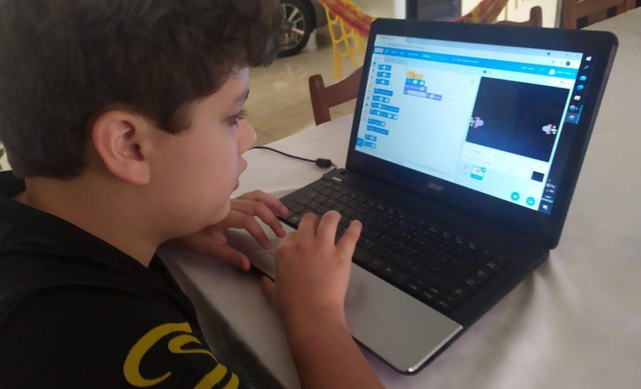 Cursos de programação do EduTech têm 140 mil atividades feitas na primeira semana - Curitiba, 12/04/2021 - Foto: Divulgação SEED