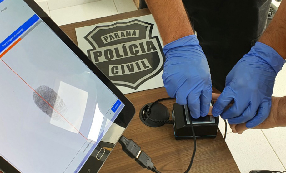 PCPR implanta sistema online que acelera identificação de pessoas por impressões digitais
. Foto:Polícia Civil