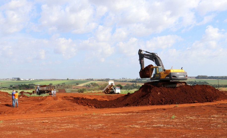 Cidade Industrial de Londrina começa a sair do papel. Foto: Prefeitura de Londrina