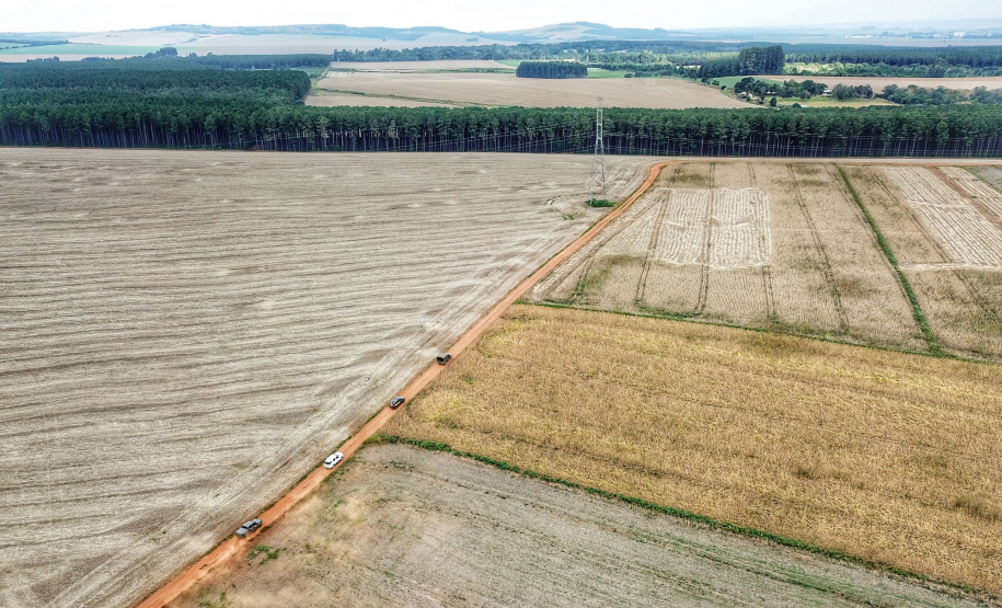 Em Ponta Grossa, Exército vistoria local de possível instalações da Escola de Sargentos de Armas - ESA. Ponta Grossa, 13 de abril de 2021.Foto: José Fernando Ogura/ AEN