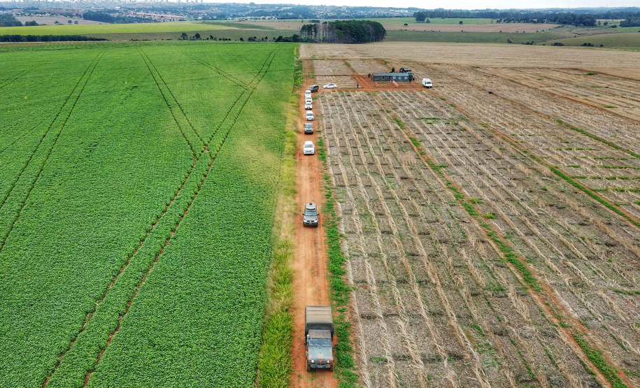 Em Ponta Grossa, Exército vistoria local de possível instalações da Escola de Sargentos de Armas - ESA. Ponta Grossa, 13 de abril de 2021.Foto: José Fernando Ogura/ AEN