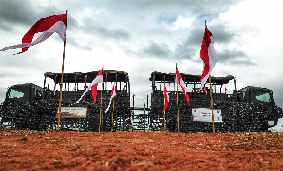 Em Ponta Grossa, Exército vistoria local de possível instalações da Escola de Sargentos de Armas - ESA. Ponta Grossa, 13 de abril de 2021.Foto: José Fernando Ogura/ AEN
