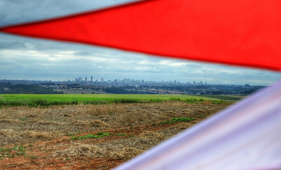Em Ponta Grossa, Exército vistoria local de possível instalações da Escola de Sargentos de Armas - ESA. Ponta Grossa, 13 de abril de 2021.Foto: José Fernando Ogura/ AEN