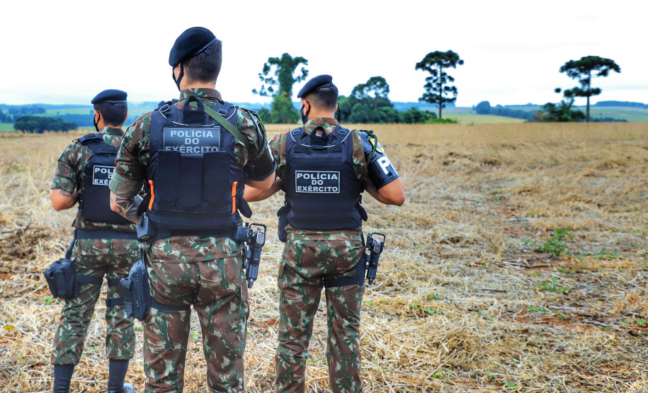 Em Ponta Grossa, Exército vistoria local de possível instalações da Escola de Sargentos de Armas - ESA. Ponta Grossa, 13 de abril de 2021.Foto: José Fernando Ogura/ AEN