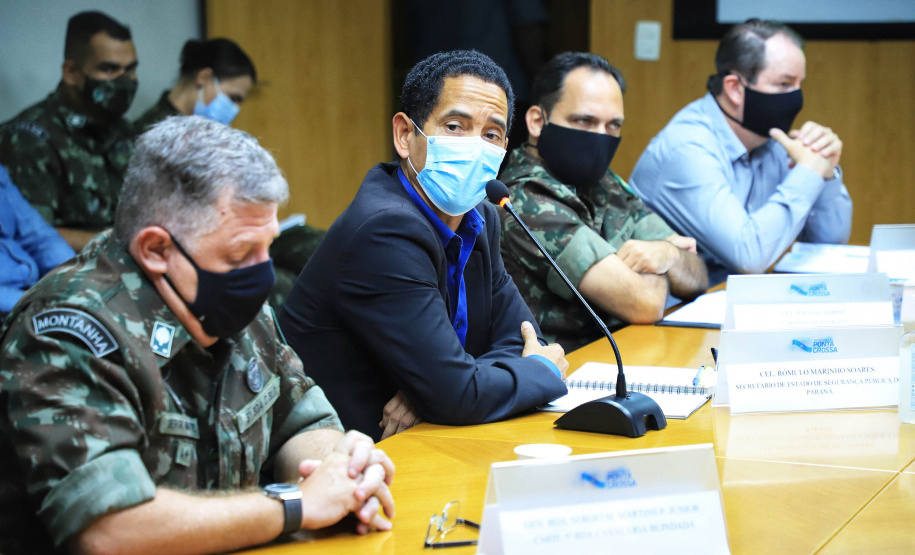Em Ponta Grossa, Exército vistoria local de possível instalações da Escola de Sargentos de Armas - ESA. Ponta Grossa, 13 de abril de 2021.Foto: José Fernando Ogura/ AEN