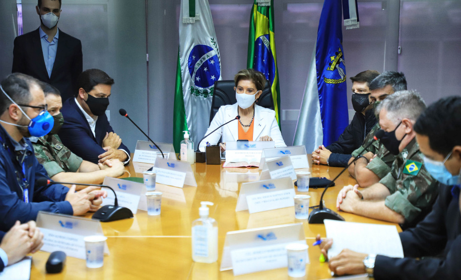 Em Ponta Grossa, Exército vistoria local de possível instalações da Escola de Sargentos de Armas - ESA. Ponta Grossa, 13 de abril de 2021.Foto: José Fernando Ogura/ AEN