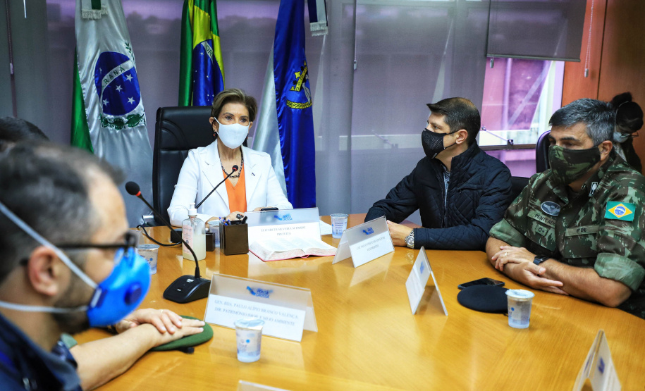 Em Ponta Grossa, Exército vistoria local de possível instalações da Escola de Sargentos de Armas - ESA. Ponta Grossa, 13 de abril de 2021.Foto: José Fernando Ogura/ AEN
