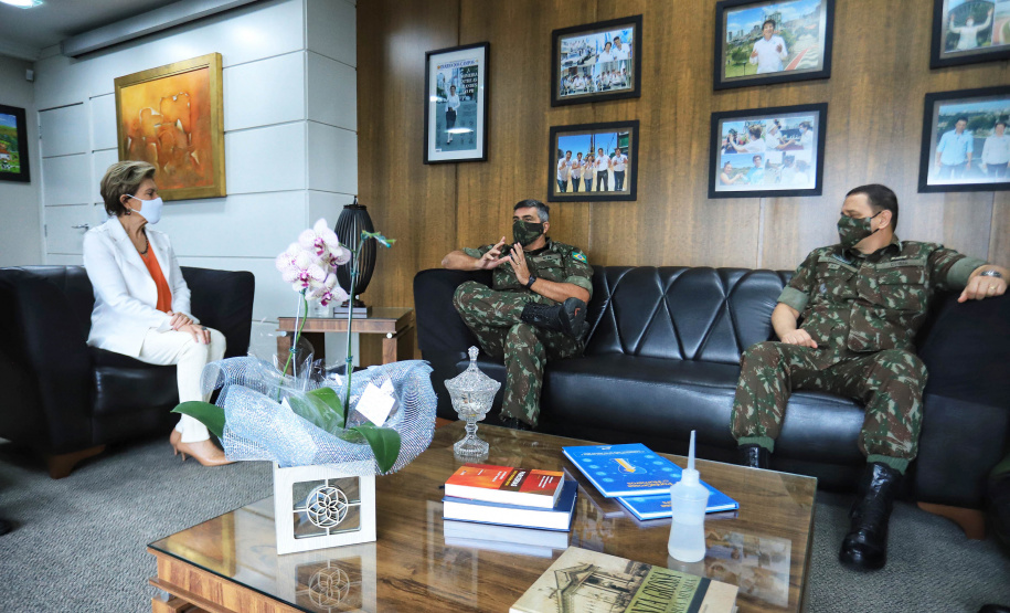 Em Ponta Grossa, Exército vistoria local de possível instalações da Escola de Sargentos de Armas - ESA. Ponta Grossa, 13 de abril de 2021.Foto: José Fernando Ogura/ AEN