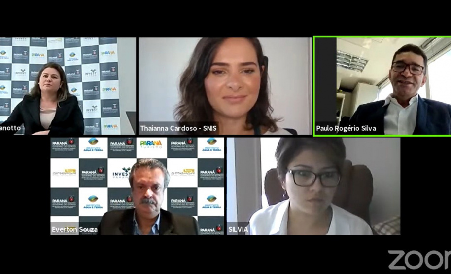 IAT media live entre municípios e Ministério do Desenvolvimento Regional - Foto: Divulgação SEDEST/IAT