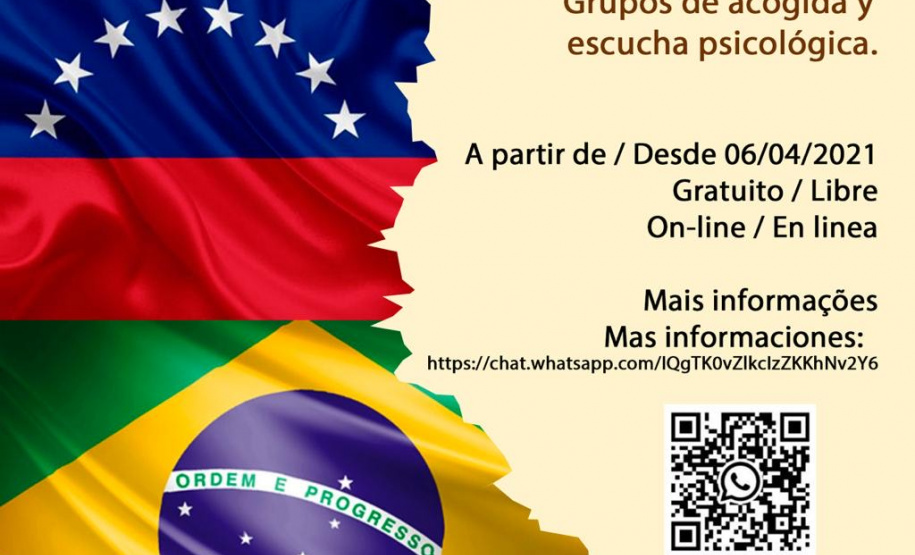 Proporcionar um ambiente de escuta acolhedor para a saúde mental de imigrantes que moram na região de Londrina. Esse é o objetivo do Grupo de Acolhimento e Escuta Psicológica, promovido pelo Departamento de Psicologia e Psicanálise, do Centro de Ciências Biológicas (CCB), em parceria com a Caritas Internacional. - Foto/Arte: UEL