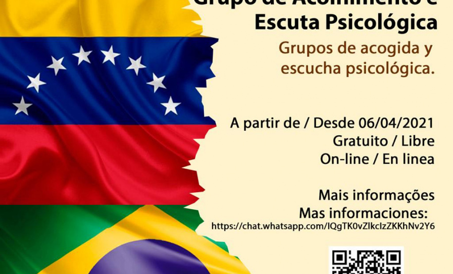 Proporcionar um ambiente de escuta acolhedor para a saúde mental de imigrantes que moram na região de Londrina. Esse é o objetivo do Grupo de Acolhimento e Escuta Psicológica, promovido pelo Departamento de Psicologia e Psicanálise, do Centro de Ciências Biológicas (CCB), em parceria com a Caritas Internacional. - Foto/Arte: UEL