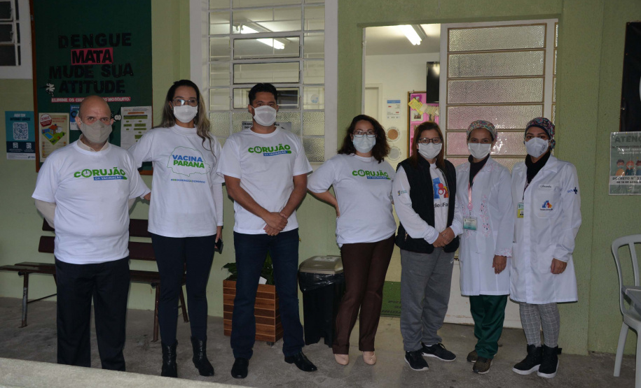 Corujão da vacinação. Foto:Divulgação