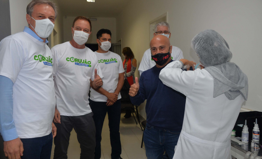 Corujão da vacinação. Foto:Divulgação