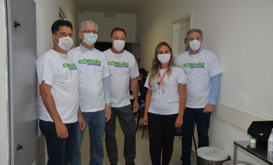 Corujão da vacinação. Foto:Divulgação