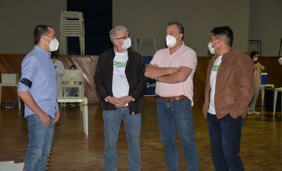 Corujão da vacinação. Foto:Divulgação