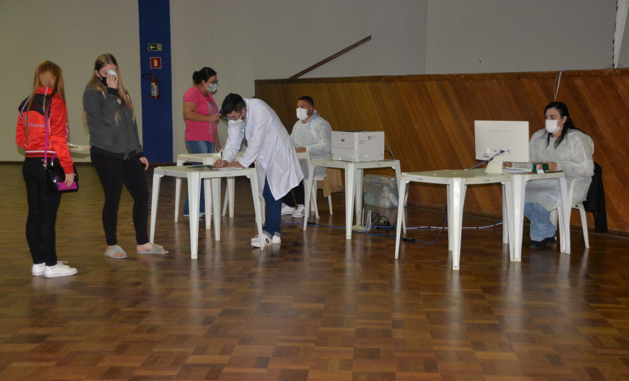 Corujão da vacinação. Foto:Divulgação