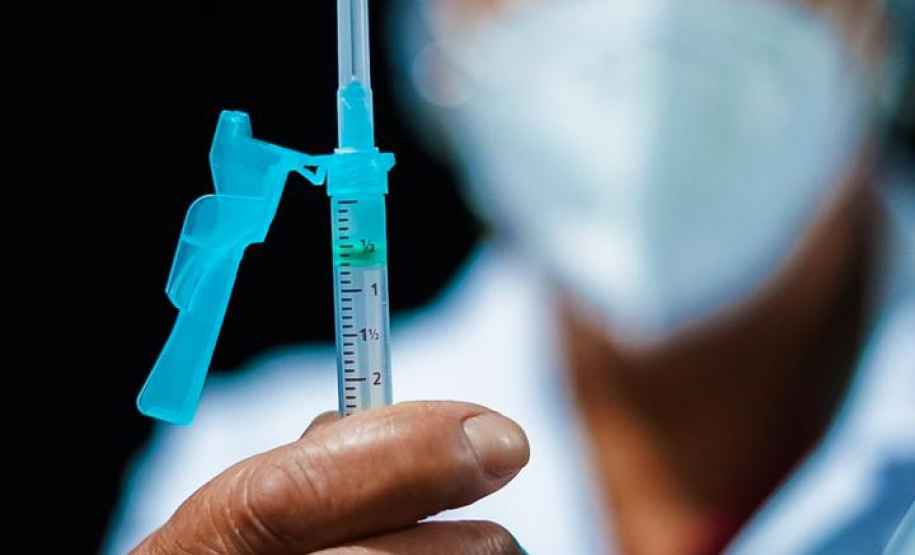 Corujão da Vacinação em Piraquara. Foto: Guilherme Flores/Casa Civil