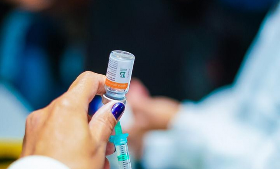 Corujão da Vacinação em Piraquara. Foto: Guilherme Flores/Casa Civil