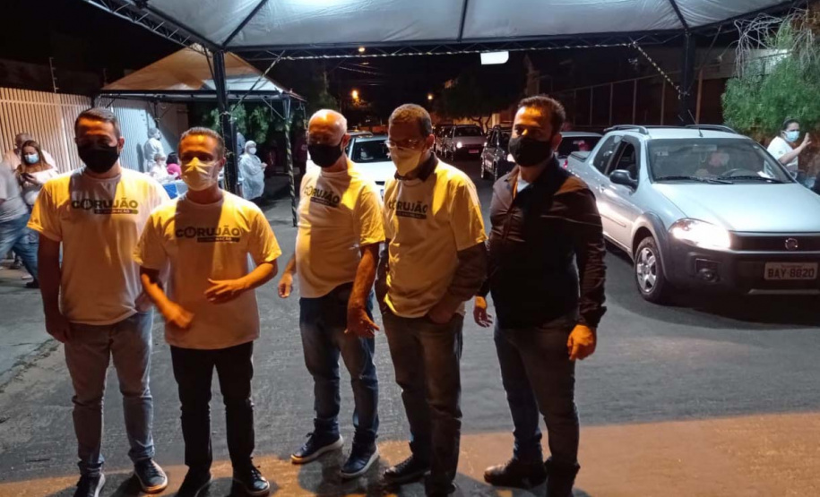 Corujão da Vacinação em Jacarezinho. Foto: Divulgação