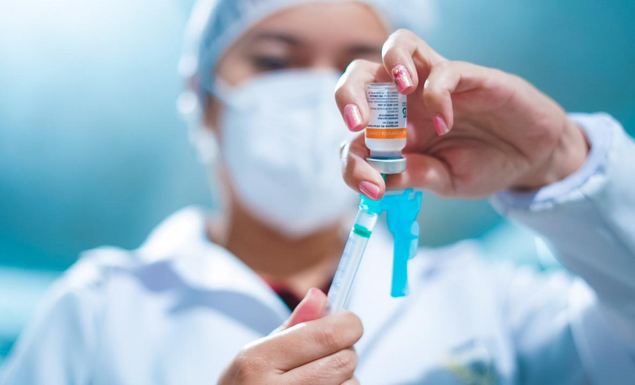 Corujão da Vacina em Piraquara. Foto: Guilherme Flores/Casa Civil