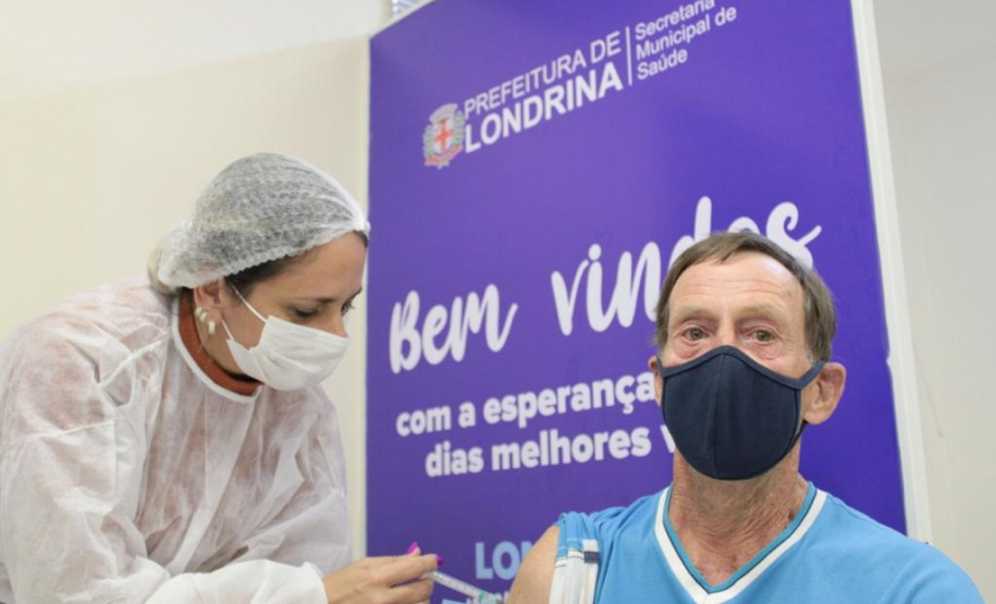 Corujão da Vacinação em Londrina. Foto:Divulgação