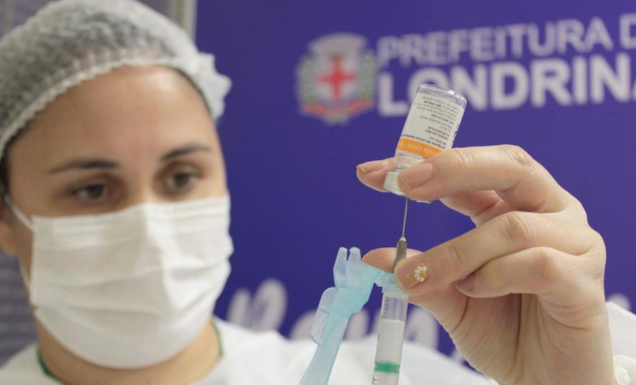 Corujão da Vacinação em Londrina. Foto:Divulgação