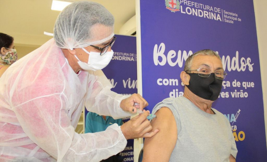 Corujão da Vacinação em Londrina. Foto:Divulgação