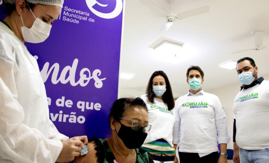 Corujão da Vacinação em Londrina. Foto:Divulgação