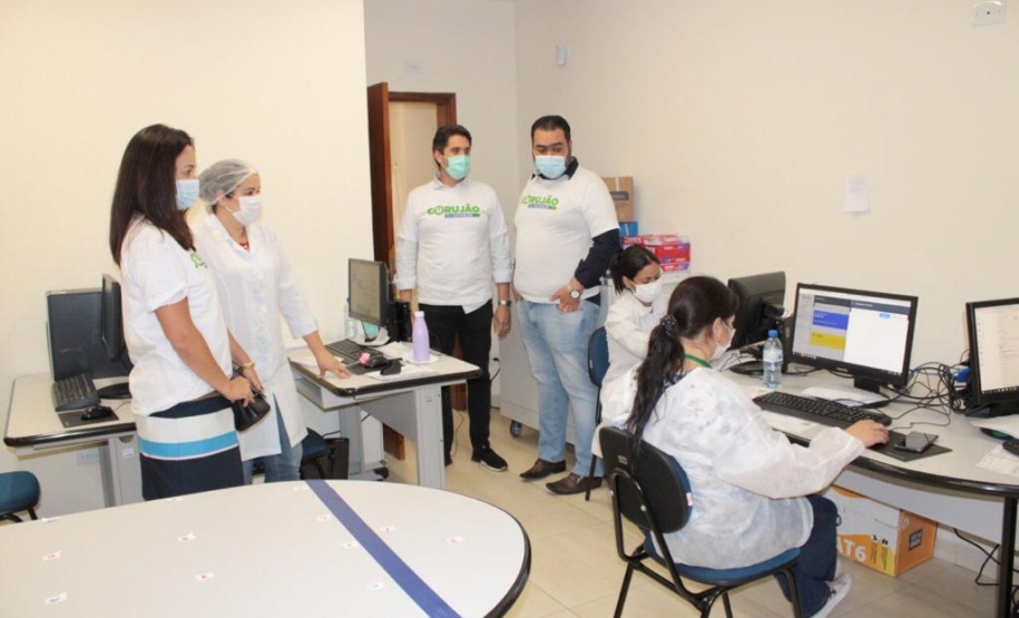 Corujão da Vacinação em Londrina. Foto:Divulgação