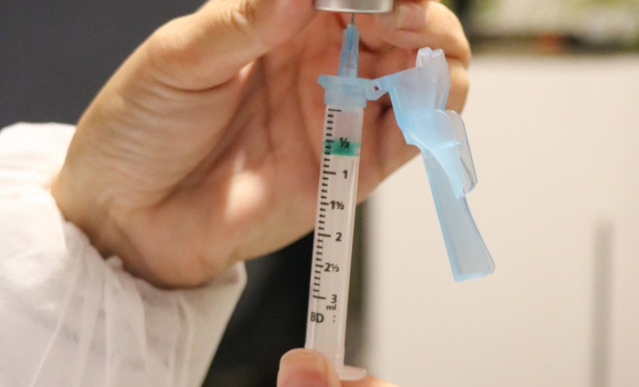 Corujão da Vacinação em Pinhais. Foto:Divulgação