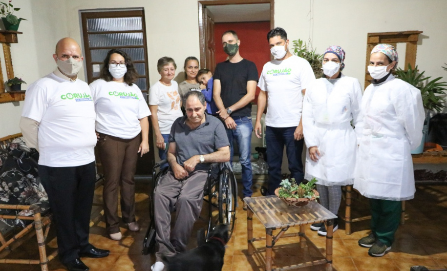 Corujão da Vacinação em Pinhais. Foto:Divulgação