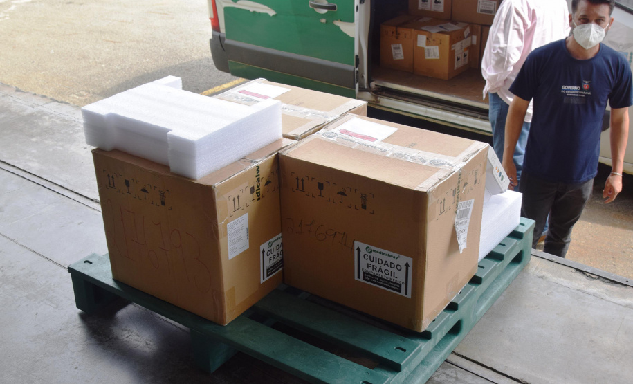 Sesa disponibiliza 113 novos leitos exclusivos Covid-19 em cinco dias e envia equipamentos para hospitais - Curitiba, 24/02/2021 - Foto: Américo Antonio/SESA