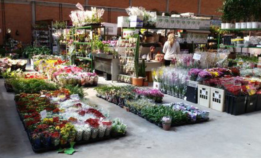 A Ceasa Curitiba está intensificando os cuidados na circulação em seu mercado atacadista tanto de hortigranjeiros, como para a comercialização de flores e plantas ornamentais. - Curitiba, 16/04/2021  -  Foto: CEASA/PR