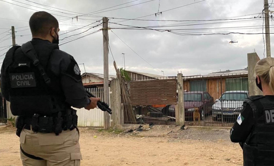 PCPR prende 13 integrantes de organização criminosa envolvida no tráfico de drogas em Curitiba e RMC - Foto: PCPR