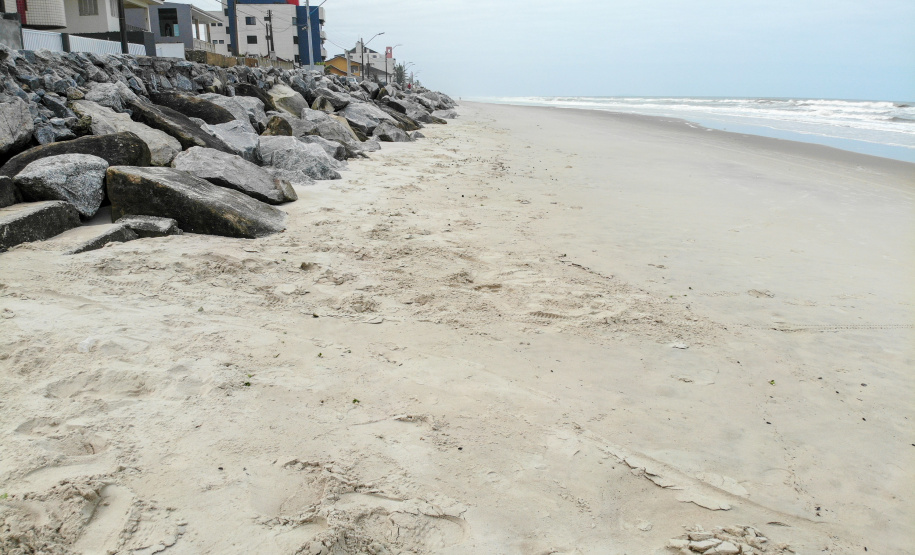 IAT marca data de audiência pública sobre recuperação da Orla de Matinhos  -  Foto: Gilson Abreu/AEN