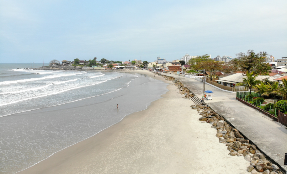 IAT marca data de audiência pública sobre recuperação da Orla de Matinhos  -  Foto: Gilson Abreu/AEN