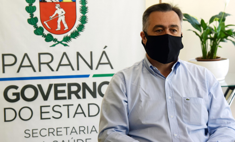 O secretário de Estado da Saúde, Beto Preto, representou o Paraná em reunião do Fórum Nacional de Vice-governadores realizada hoje (16) via online
