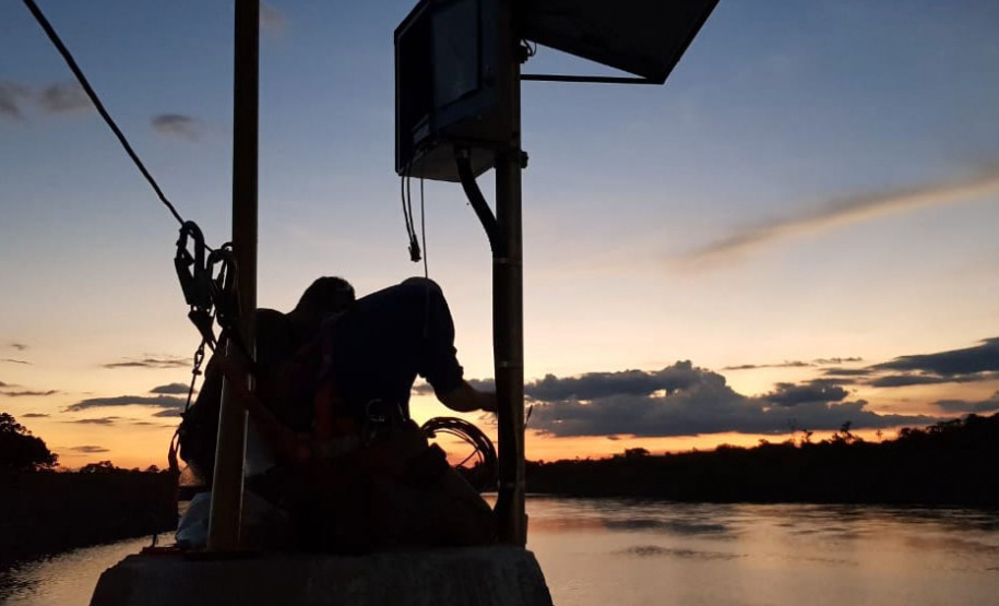 O Sistema de Tecnologia e Monitoramento Ambiental do Paraná (Simepar) começa a utilizar a plataformaInternet das Coisas (IoT ? Internet of Things) para acompanhar e avaliar a qualidade das águas. - Foto: Marcelo Aurélio Dombek