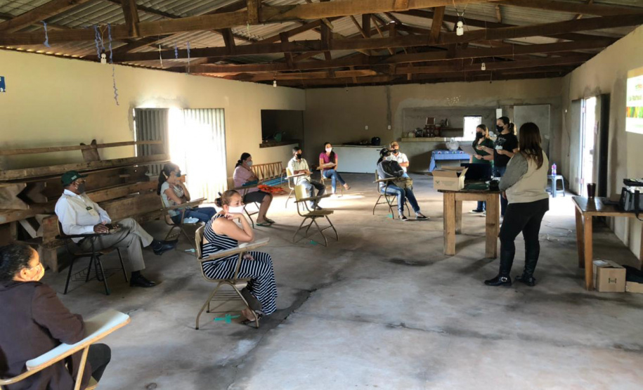 Moradores de Araruna ganham primeira Horta Comunitária. Foto:SEAB