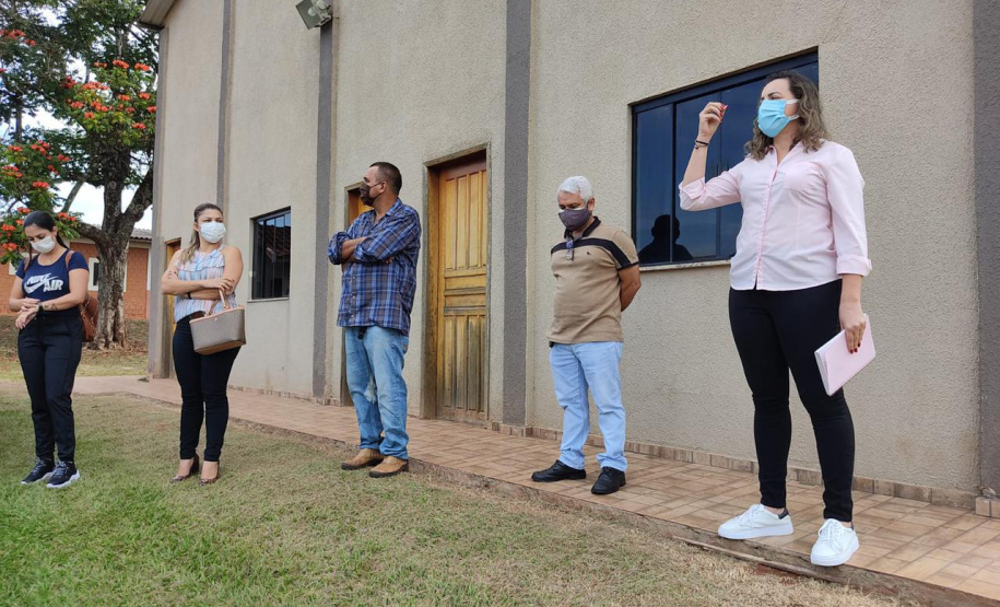 Moradores de Araruna ganham primeira Horta Comunitária. Foto:SEAB