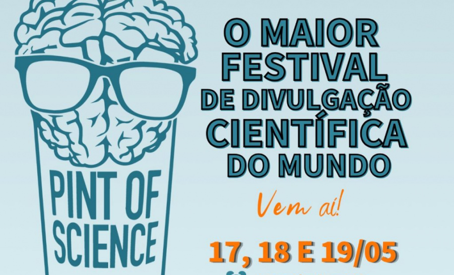 Edição 2021 do Pint of Science reforça o papel da ciência junto à comunidade - Foto/Arte: Divulgação SETI