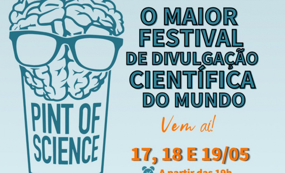 Edição 2021 do Pint of Science reforça o papel da ciência junto à comunidade - Foto/Arte: Divulgação SETI
