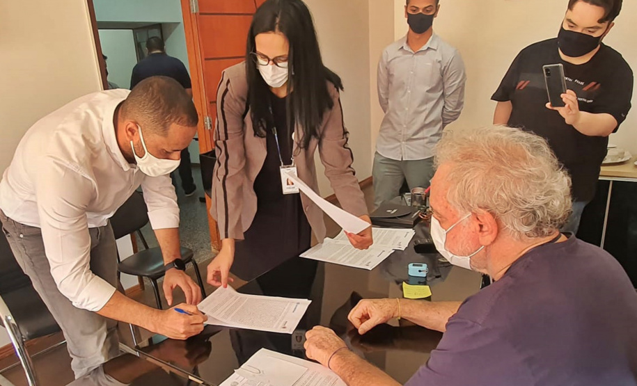 Convênio assinado com prefeitura de Califórnia amplia rede de abastecimento de água - Foto: Sanepar