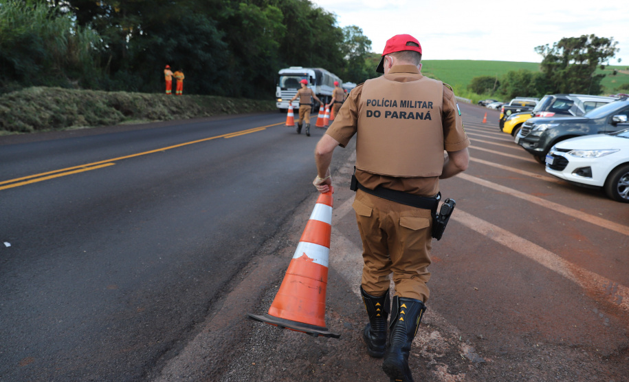 PR323 Dr Camargo A duplicação se soma ao trecho praticamente concluído entre Paiçandu e Doutor Camargo. Foto: Geraldo Bubniak/AEN