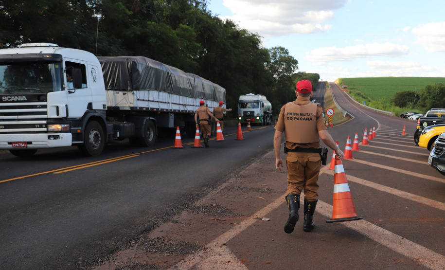 PR323 Dr Camargo LIberacao do trecho entre Dr Camargo e Paicandu pela PRE. 22/04/2021 - Foto: Geraldo Bubniak/AEN