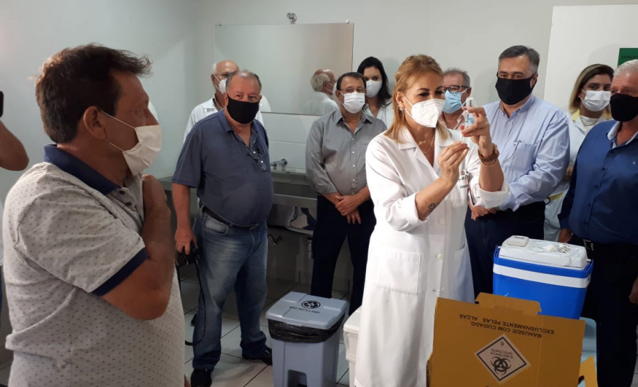 As ações de vacinação estão sendo intensificadas em todo o Estado